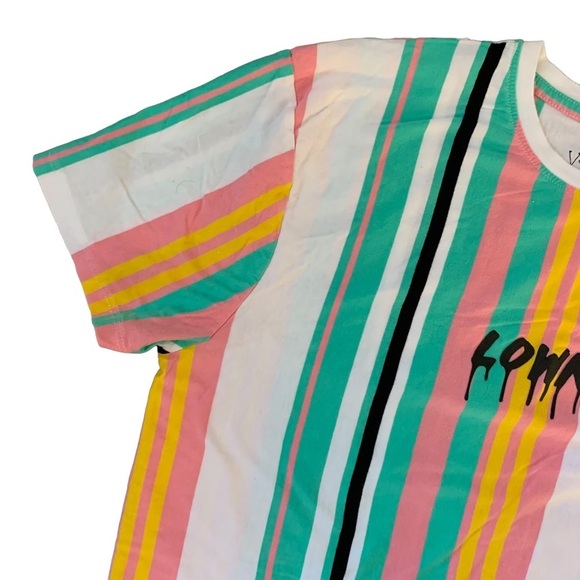 Vox Populi striped “lowkey” tshirt size large - Picture 4 of 6